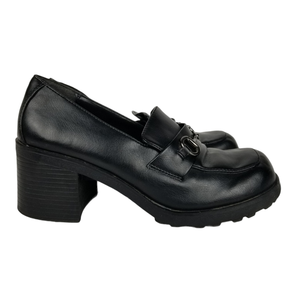 Lower East Side VINTAGE 90's Chunky Heel Loafer